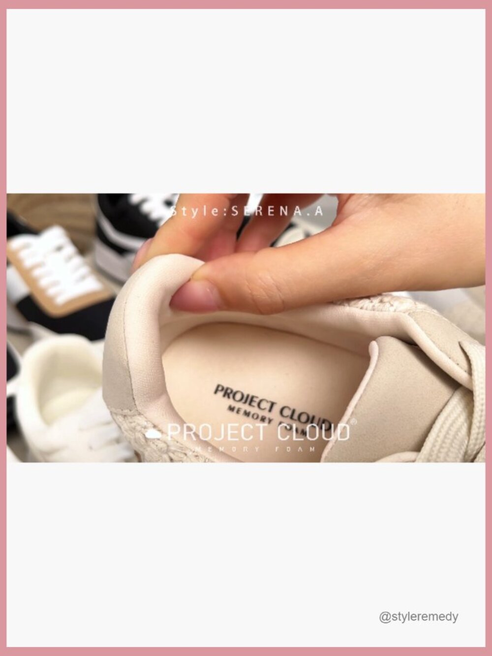Memory Foam Sneakers - Lightweight Non-Slip Lace Up Athletic Shoes - Picture 7 of 7